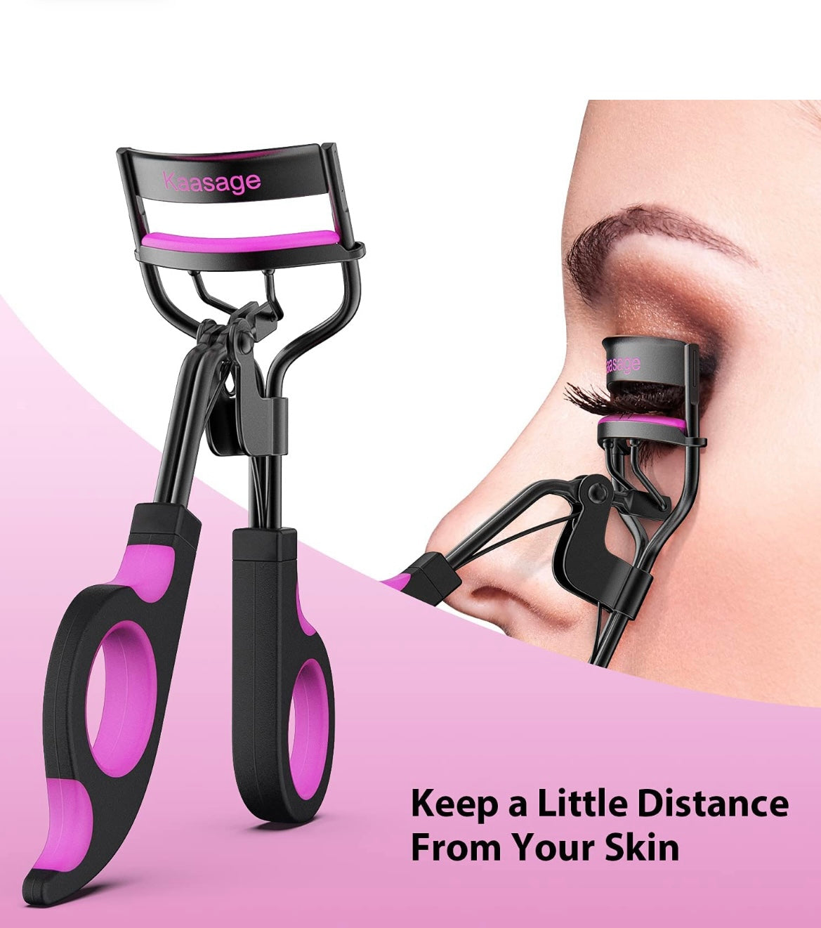 Kaasage Eyelash Curler with Pads